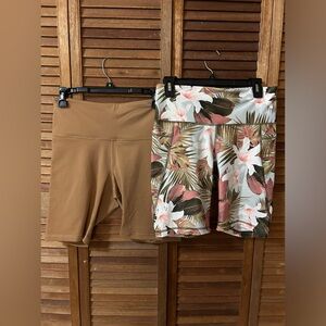 Biker shorts Sz Large